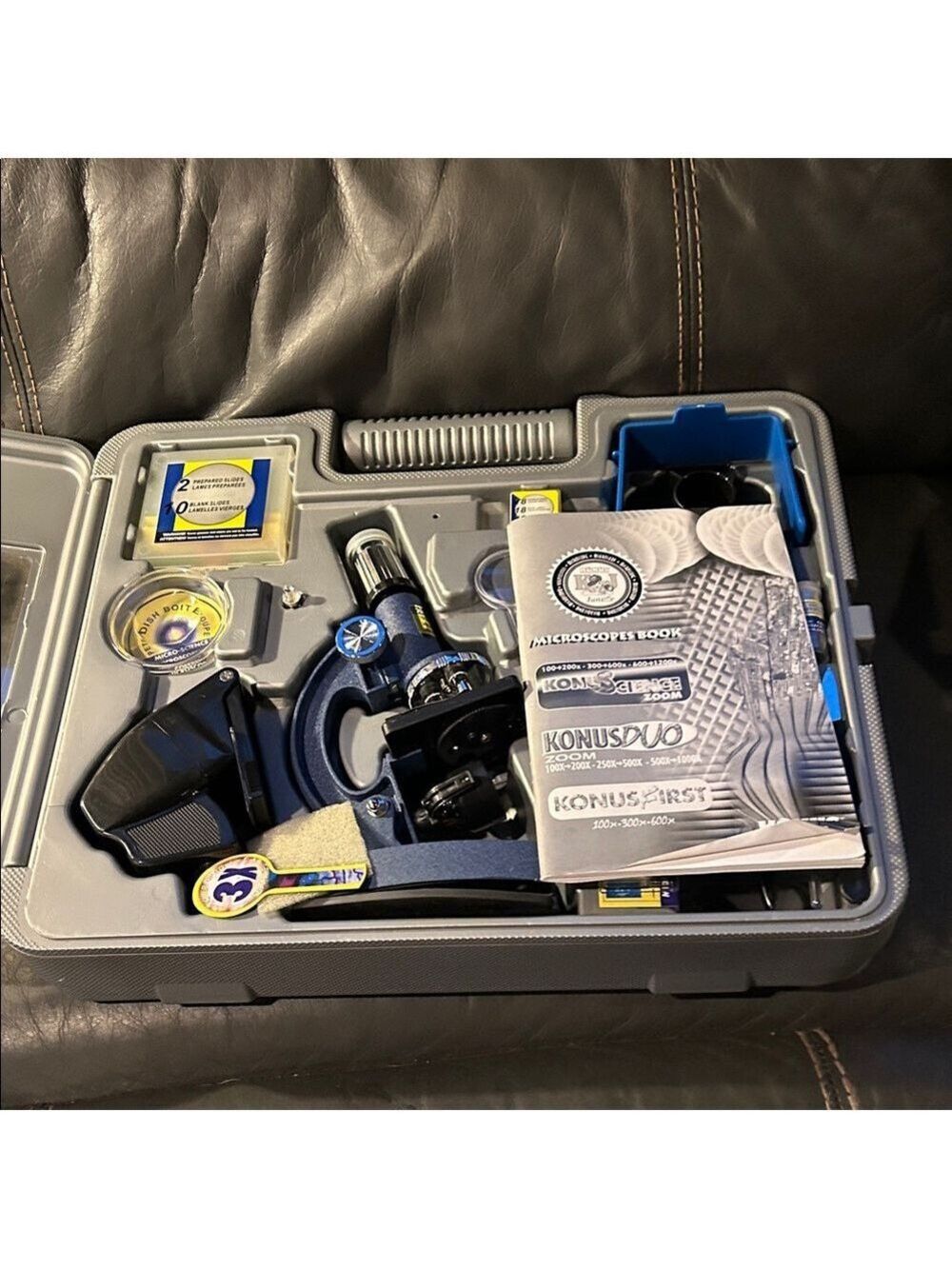 Konus Science Zoom Microscope Set - Picture 7 of 11